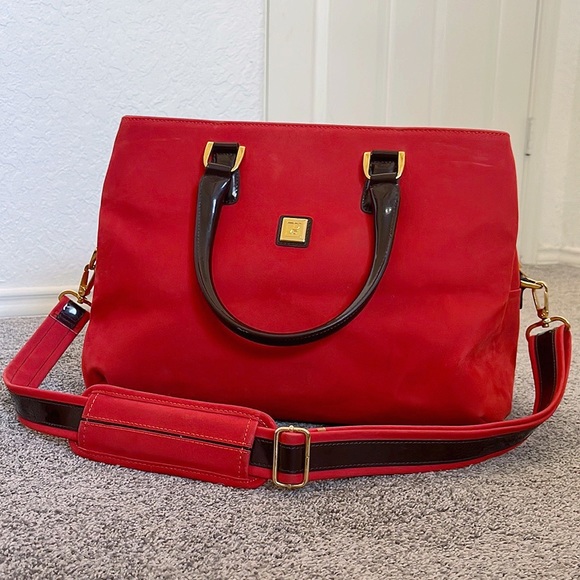 Diane Von Furstenberg Handbags - Diane Von Furstenberg Suede Large Bag Purse